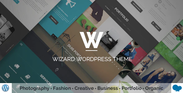 Wizard - Fullpage Portfolio WordPress Theme Logo